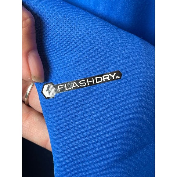 The North Face Flashdry VaporWick Long Sleeve 1/4 Zip Sweater Blue Men’s Sz.M - Picture 4 of 10